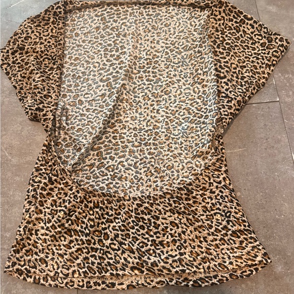 SHEIN Leopard Print Blouse - Picture 2 of 3